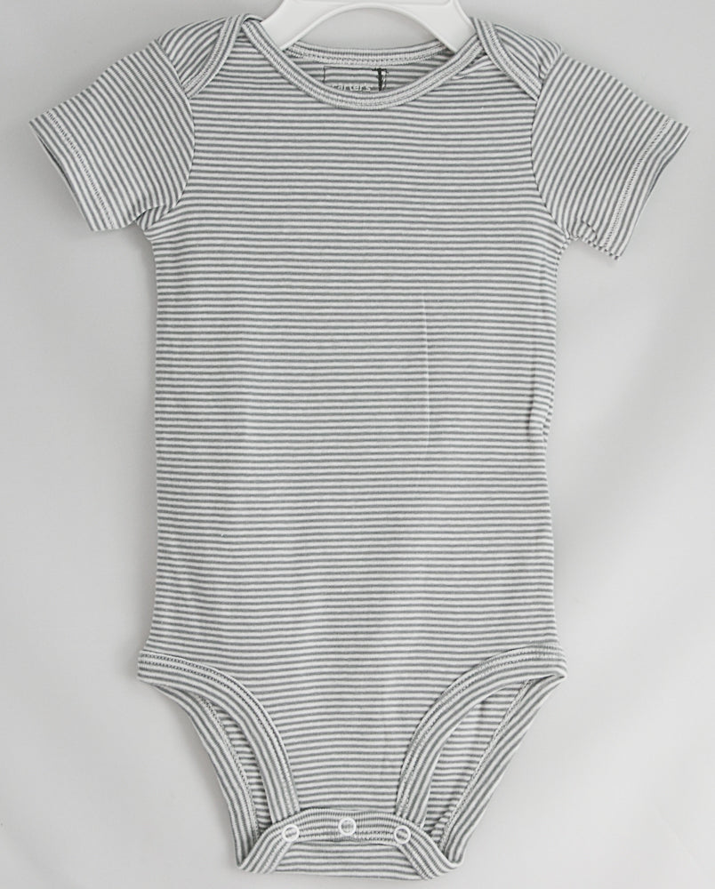 Elmo Grey with White Stripe